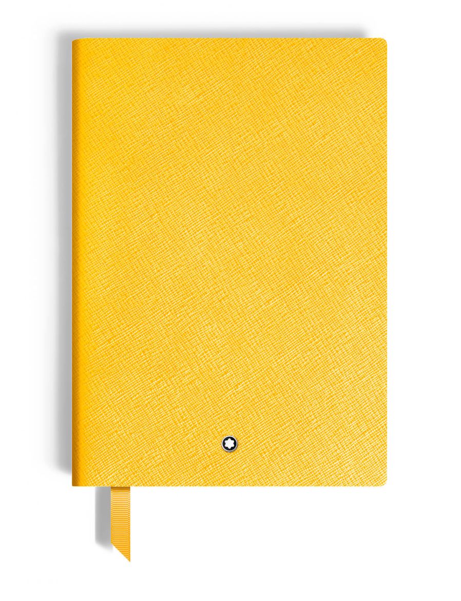 Montblanc Saffiano Deri Sarı Orta Boy Defter 134771