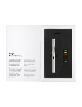 Lamy Safari Multicolor Dolma Kalem Seti All White 0B1-MC-AW-F