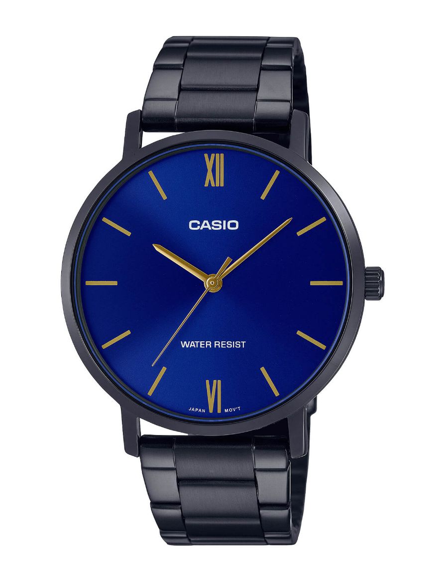Casio Standard 40 mm Quartz Saat MTP-VT01B-2BUDF