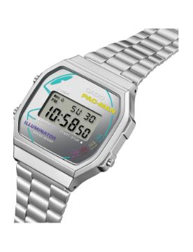 Casio Vintage PAC-MAN Collaboration Models 38.6 x 36.3 mm Quartz Saat A168WEPC-7ADR