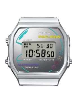 Casio Vintage PAC-MAN Collaboration Models 38.6 x 36.3 mm Quartz Saat A168WEPC-7ADR
