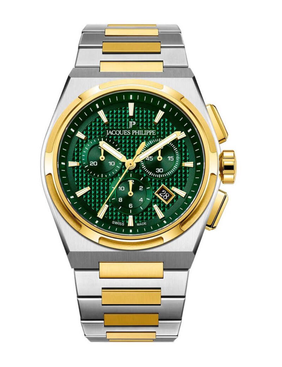 Jacques Philippe Aurora Chrono 42 mm Quartz Saat JPQGC4173X8XS