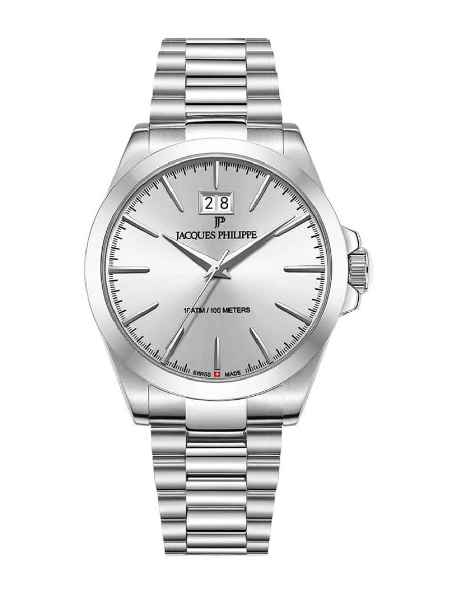 Jacques Philippe Ordo 39 mm Quartz Saat JPQGS841326