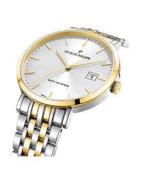 Jacques Philippe Albunea 39 mm Quartz Saat JPQGS957328YG