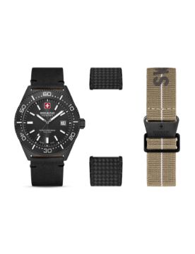 Swiss Military Hanowa Nomad Set 43 mm Quartz Saat SMWGB0004940-SET