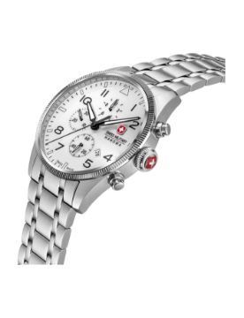 Swiss Military Hanowa Thunderbolt Chrono Northern Night 43 mm Quartz Saat SMWGI0005701-SET