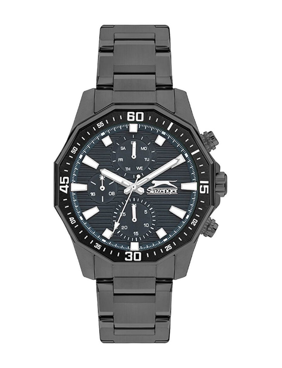 Slazenger Kronograf 47 mm Quartz Saat SL.09.2384.2.04