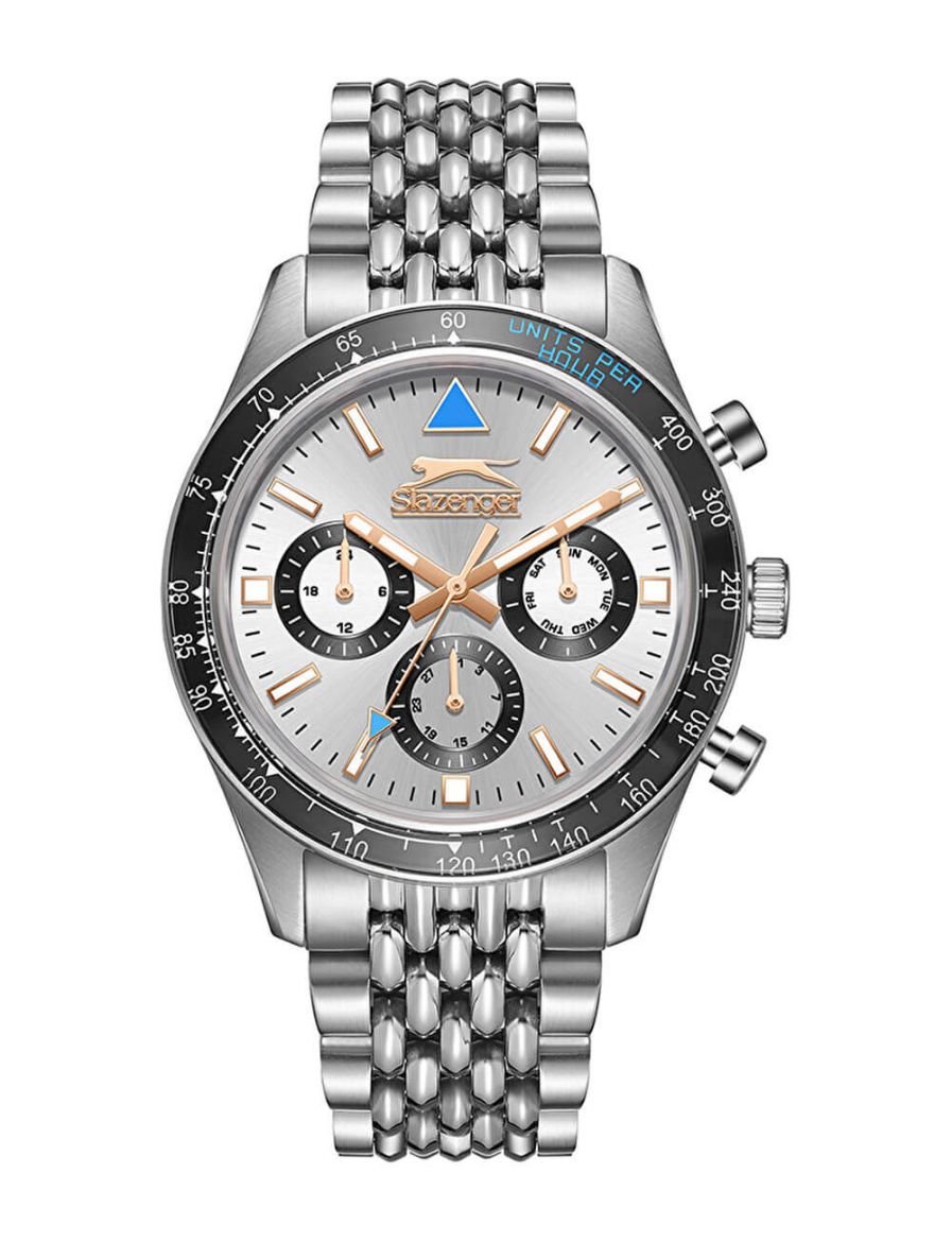 Slazenger Kronograf 45 mm Quartz Saat SL.09.2417.2.05
