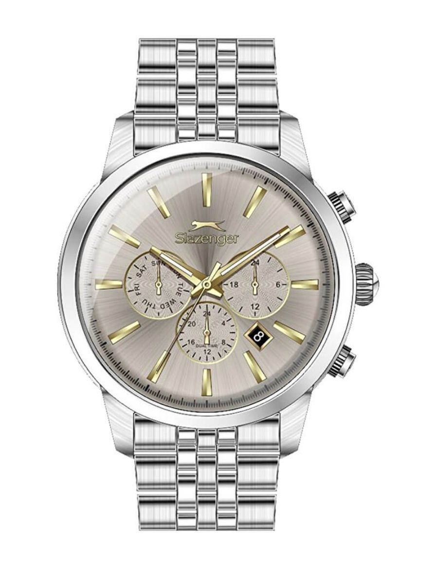 Slazenger Kronograf 42 mm Quartz Saat SL.09.1812.2.11