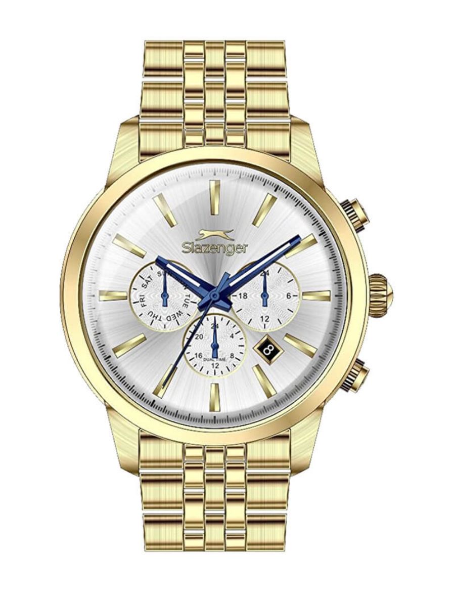 Slazenger Kronograf 42 mm Quartz Saat SL.09.1812.2.12