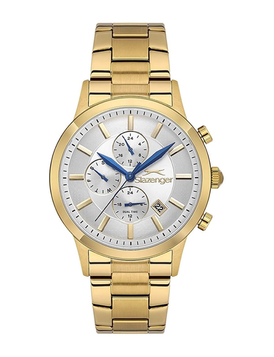 Slazenger Kronograf 43 mm Quartz Saat SL.09.2264.2.11