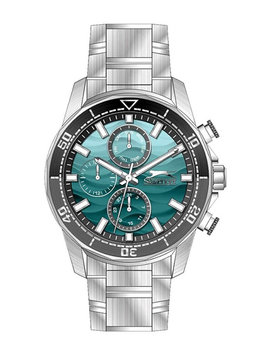 Slazenger Kronograf 43 mm Quartz Saat SL.09.2434.2.06