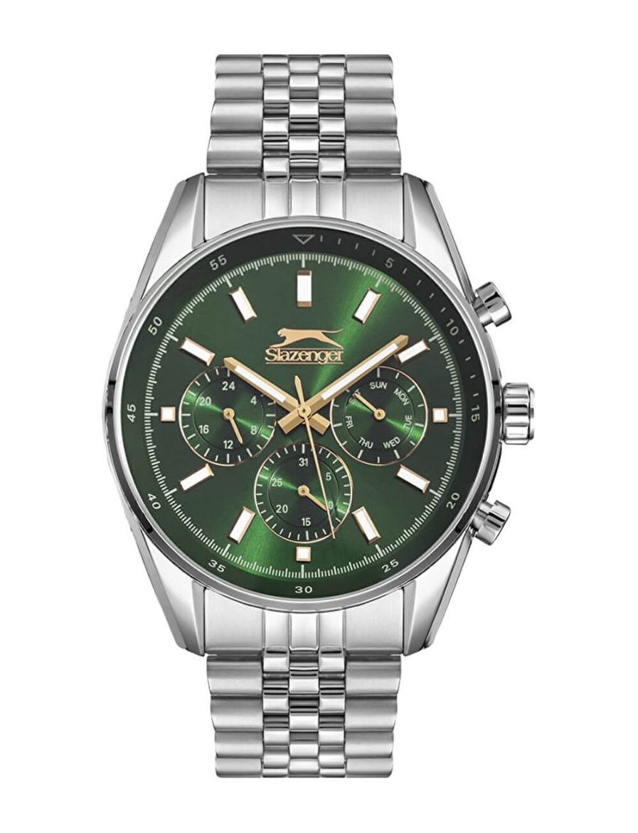 Slazenger Kronograf 43 mm Quartz Saat SL.09.1934.2.06