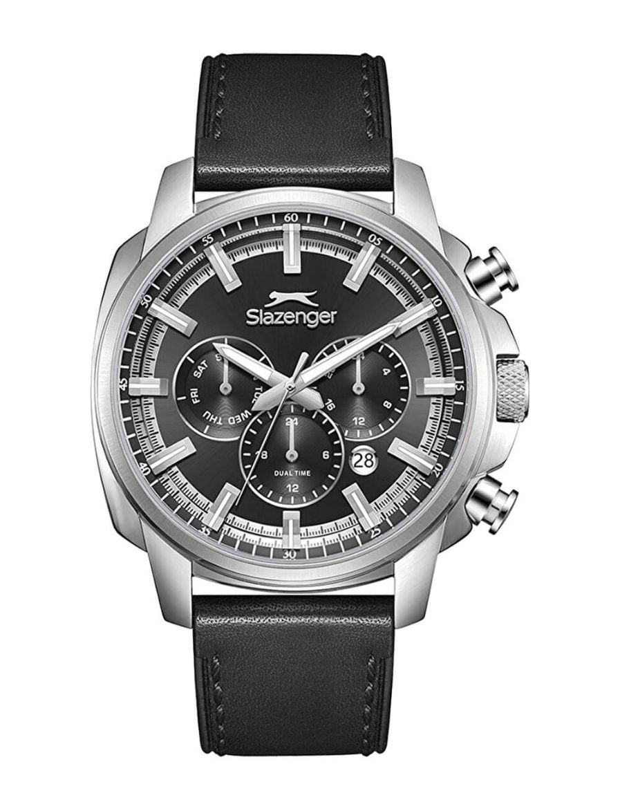 Slazenger Kronograf 44 mm Quartz Saat SL.09.2480.2.01