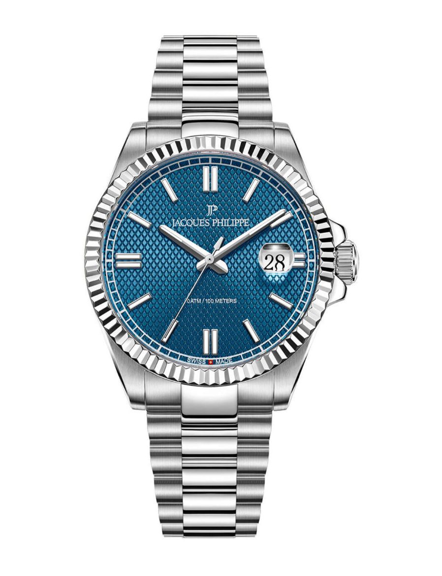 Jacques Philippe 39 mm Quartz Saat JPQGS5913X6DNMV3