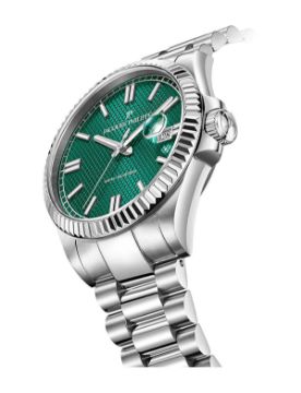 Jacques Philippe 39 mm Quartz Saat JPQGS5913X6LGV3