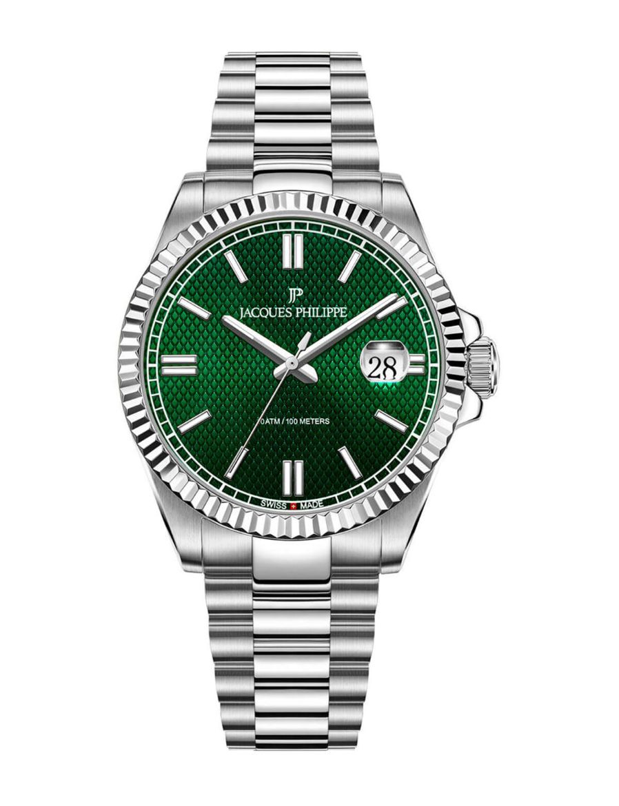 Jacques Philippe 39 mm Quartz Saat JPQGS5913X6V3