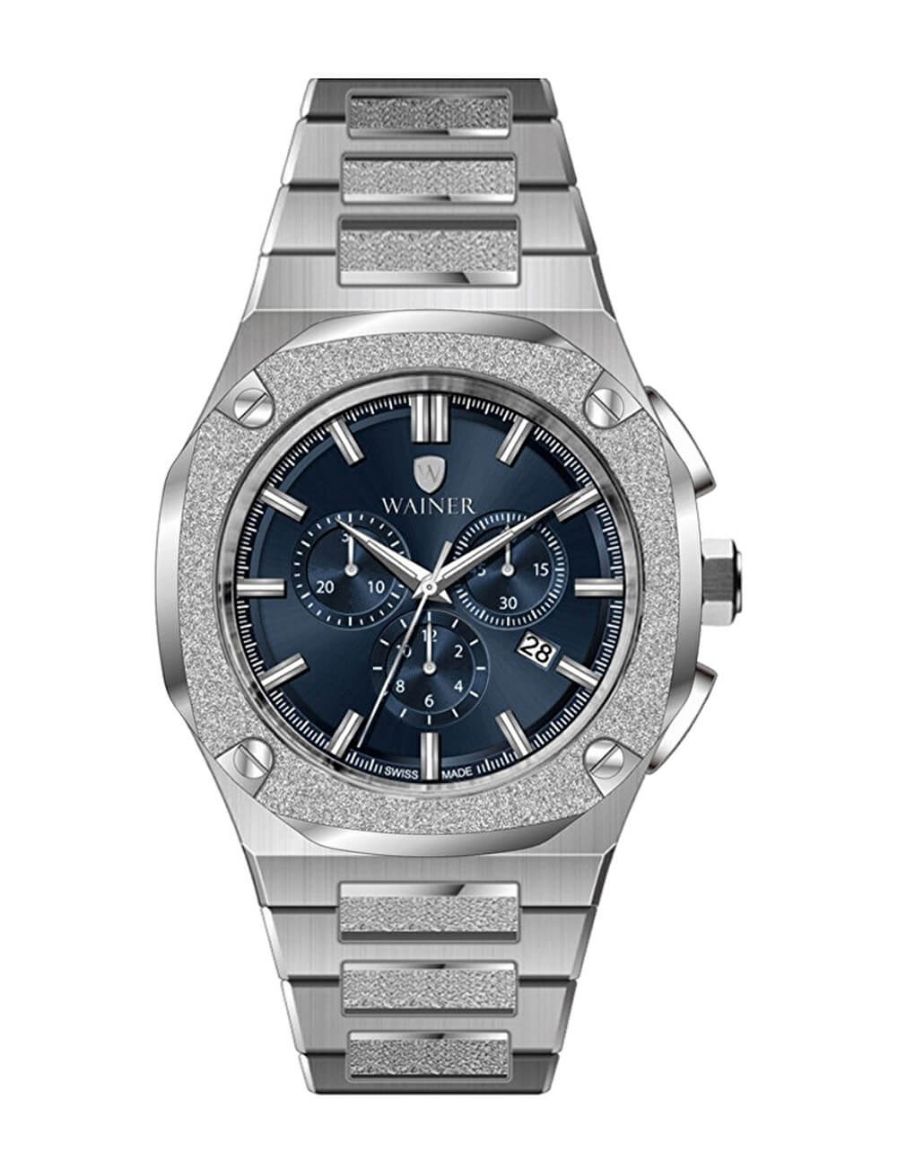 Wainer 43 mm Quartz Saat WA.10000-J