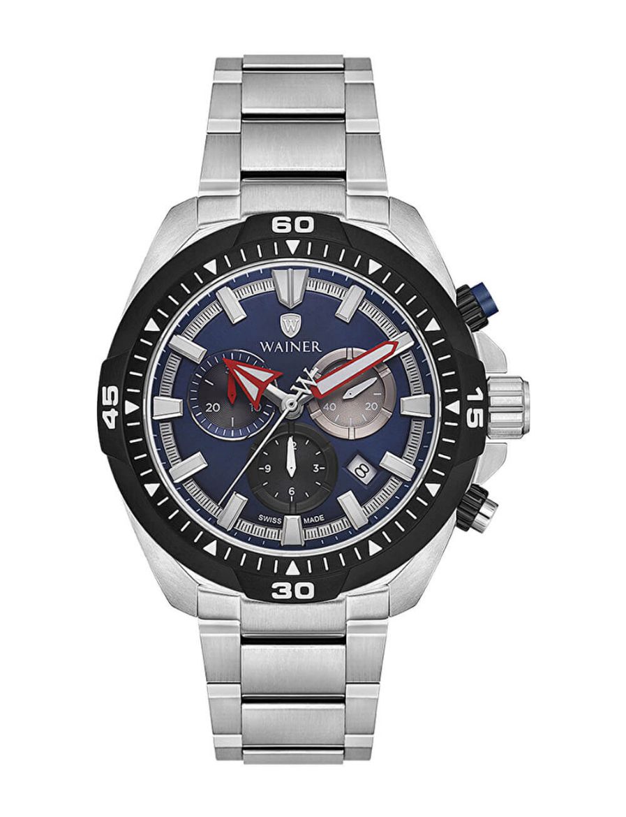 Wainer 44 mm Quartz Saat WA.15559-C