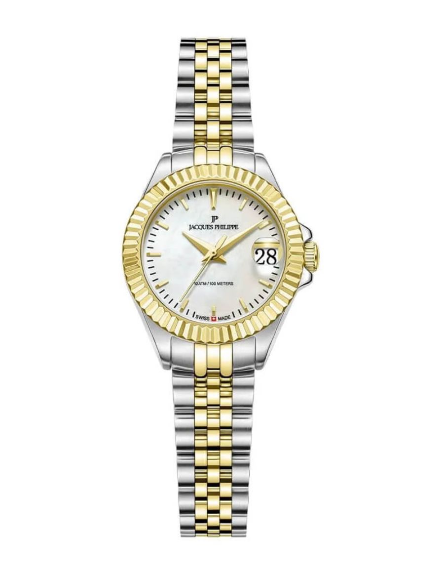 Jacques Philippe Adastra Lady Mini 26 mm Quartz Saat JPQLS827388YG