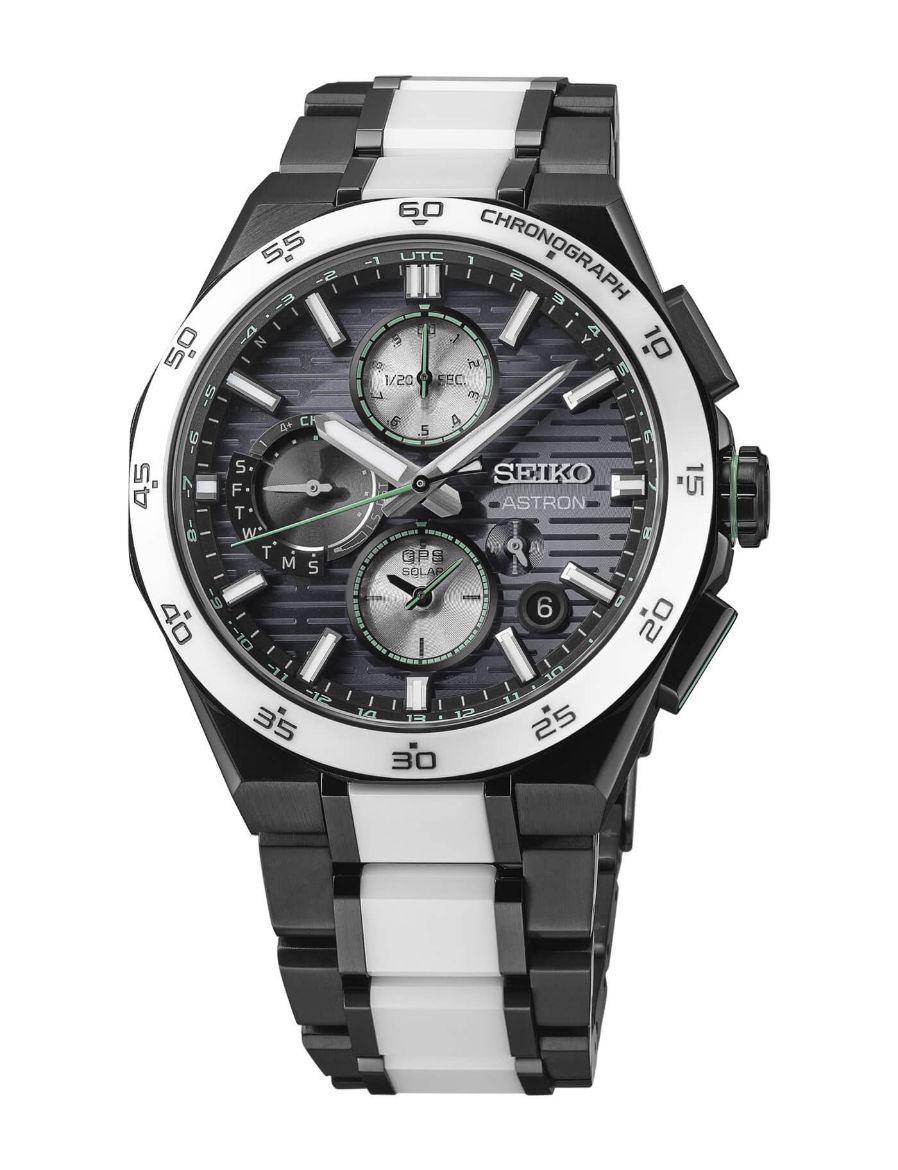 Seiko Astron GPS - Dual Time Chronograph 43.4 mm Quartz Saat SSH185J