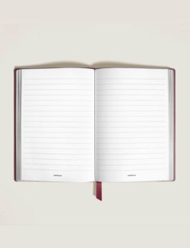 Montblanc Sartorial Deri Bordo Orta Boy Defter 134777