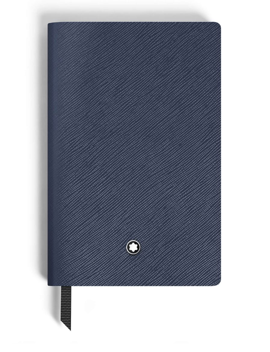 Montblanc Sartorial Deri Mavi Küçük Boy Defter 134724