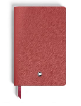 Montblanc Sartorial Deri Kırmızı Küçük Boy Defter 134726