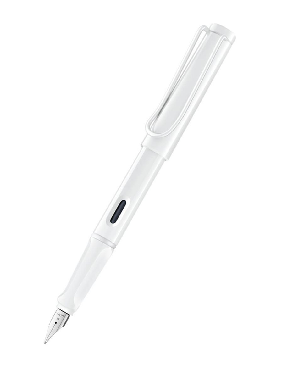 Lamy Safari Multicolor Rings Set All White Dolma Kalem - EF Uç 0B1-MC-AW-EF