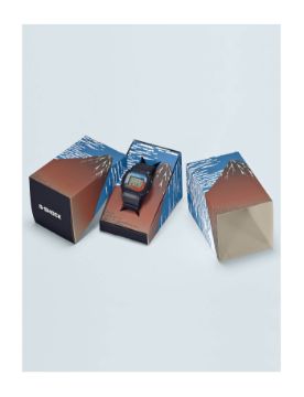 G-Shock Fine Wind Clear Morning From the Thirty-Six Views of Mount Fuji Series 48.9 × 42.8 mm Quartz Saat DW-5600KHG25-1DR