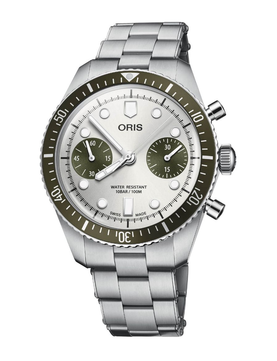 Oris Divers Sixty‑Five Chronograph 40.00 mm Otomatik Saat 01 771 7791 4051-07 8 20 18