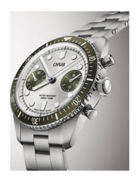 Oris Divers Sixty‑Five Chronograph 40.00 mm Otomatik Saat 01 771 7791 4051-07 8 20 18