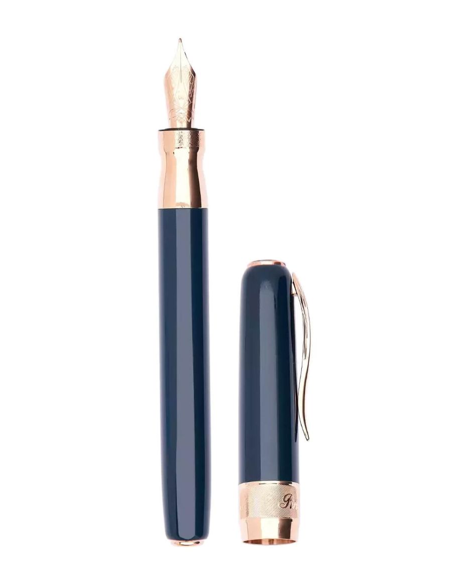 Pineider Classic Rose Gold Peacock Dolma Kalem SPP6201M869