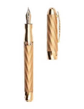 Pineider Matrix AG925 Yellow Gold Dolma Kalem SPP5401614