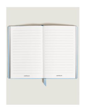 Montblanc Saffiano Deri Açık Mavi Küçük Boy Defter 135032