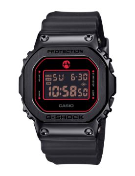 G-Shock Dijital 5600 Serisi - Rui Hachimura İmzalı Model 43,2 mm Quartz Saat GM-5600RH-1DR