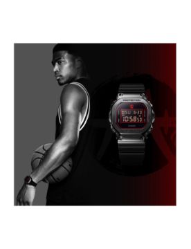 G-Shock Dijital 5600 Serisi - Rui Hachimura İmzalı Model 43,2 mm Quartz Saat GM-5600RH-1DR