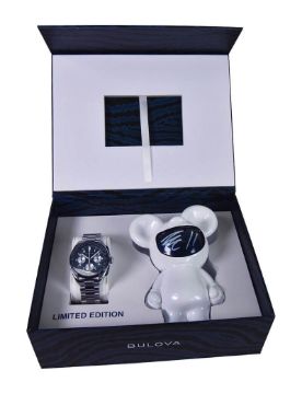 Bulova Lunar Pilot Timascus 43,5 mm Quartz Saat 98A329