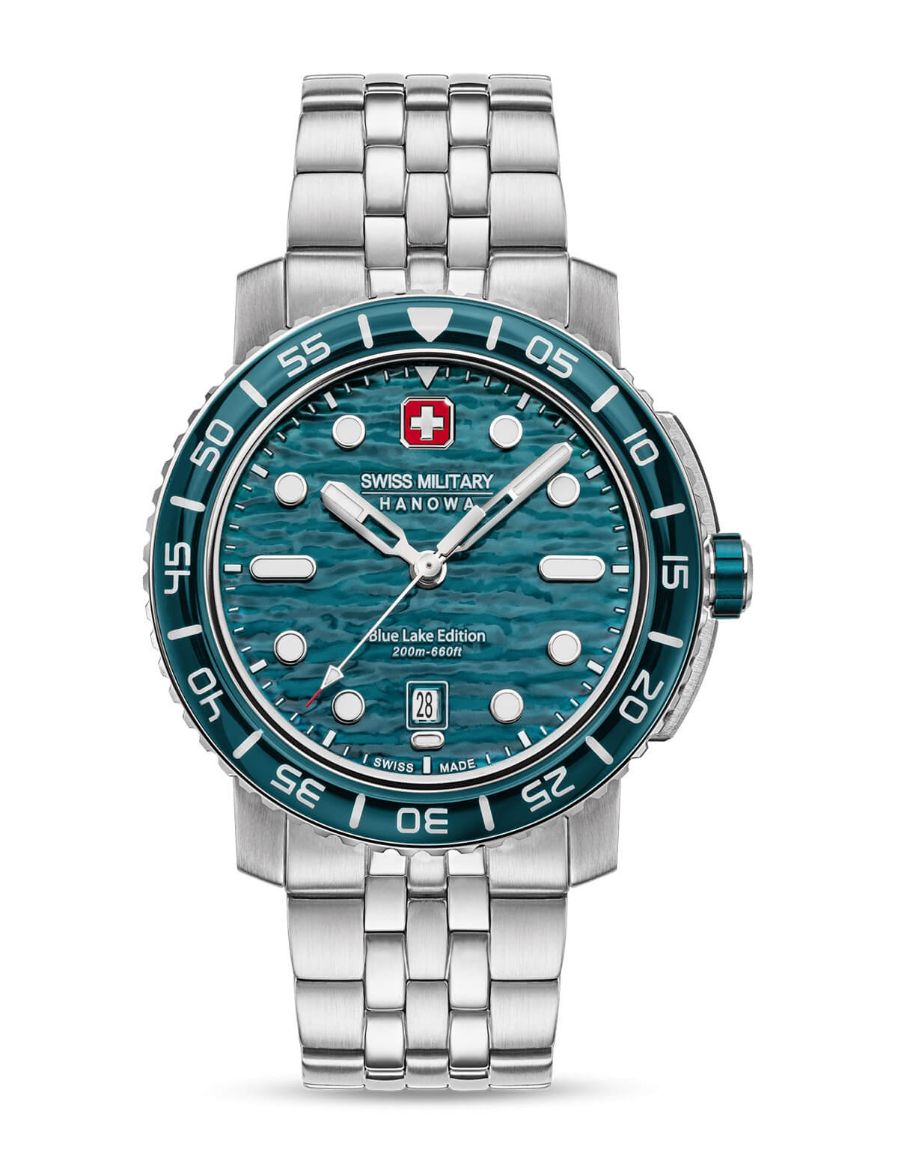Swiss Military Swiss Blue Lake 44 mm Quartz Saat SMWGH0004501