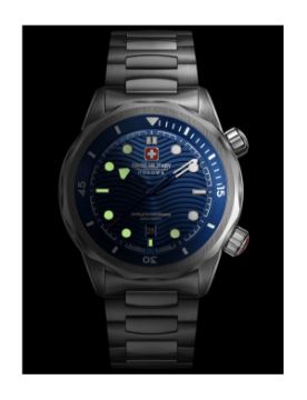 Swiss Military Breakwater 43 mm Quartz Saat SMWGH0006403