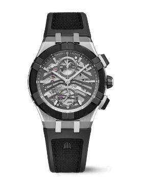 Maurice Lacroix Aikonic Automatic Chronograph Skeleton 43 mm Otomatik Saat AC8018-SSL20-030-2