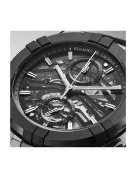 Maurice Lacroix Aikonic Automatic Chronograph Skeleton 43 mm Otomatik Saat AC8018-SSL20-030-2