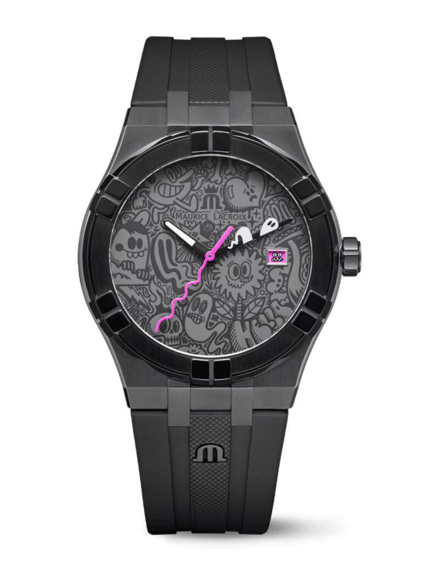 Maurice Lacroix Aikon Quartz Wotto Limited Edition 40 mm Quartz Saat AI1108-PVL20-090-2