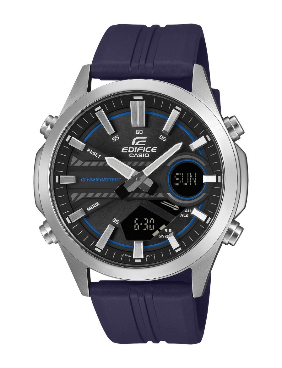 Casio Edifice Analog-Dijital 45,5 mm Quartz Saat EFV-C120P-1A2DF