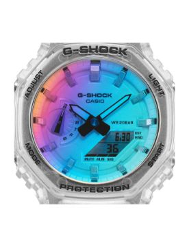 G-Shock Analog-Dijital 2100 Serisi 45,4 mm Quartz Saat GA-2100SRS-7ADR