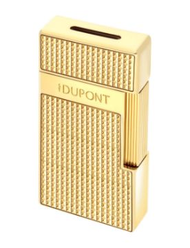 S.T. Dupont Biggy Golden Elmas Kesim Başlıklı Çakmak 25209
