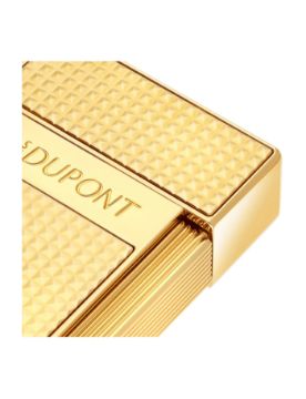 S.T. Dupont Biggy Golden Elmas Kesim Başlıklı Çakmak 25209