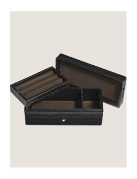 Montblanc Kroko Desen Deri Kalem Kutusu 135988