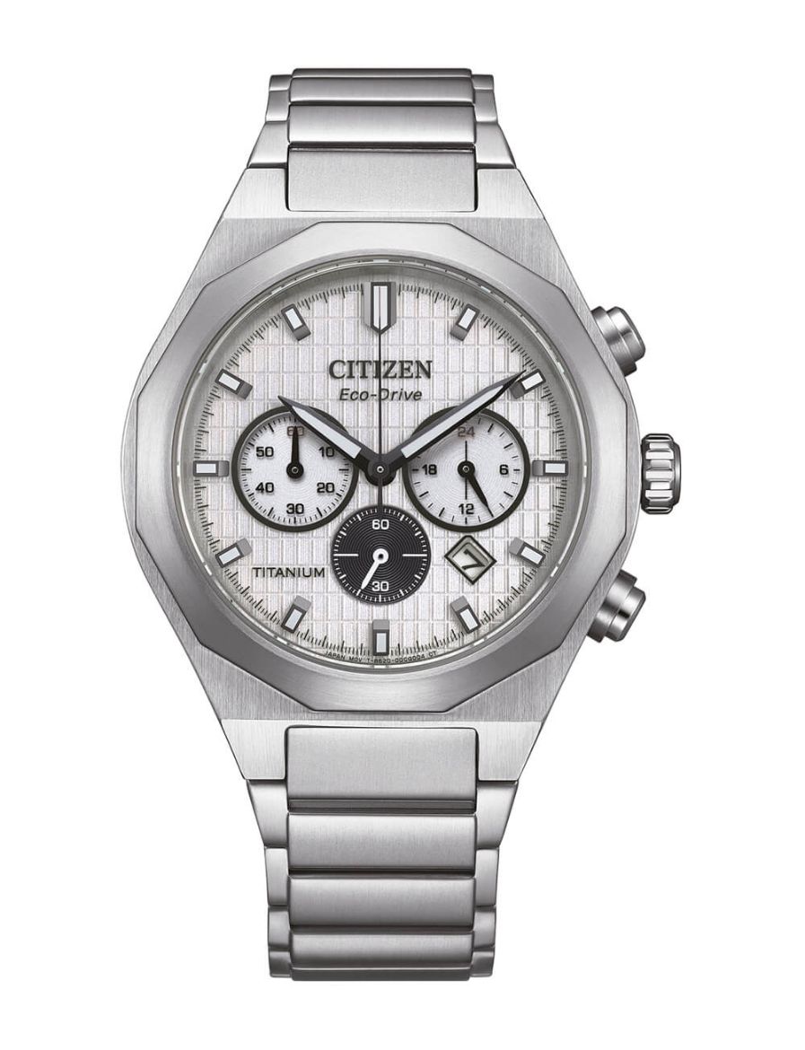 Citizen Zenshin Senkei Super Titanium 41 mm Quartz Saat CA4690-51A
