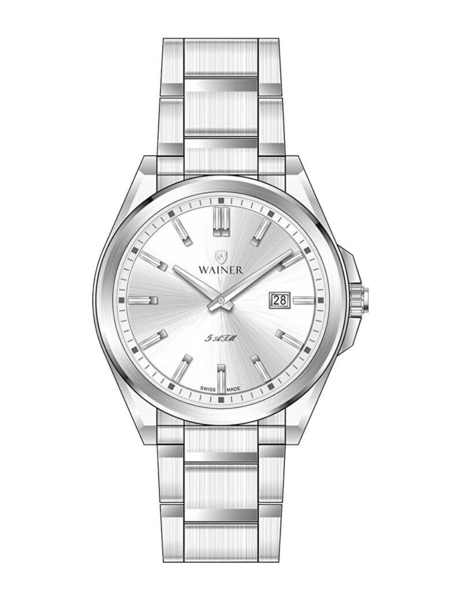 Wainer 40 mm Quartz Saat WA.17700-A